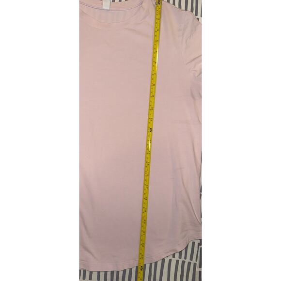 Lululemon Love Crew Short Sleeve Flush Pink Sz 6 - Picture 9 of 9